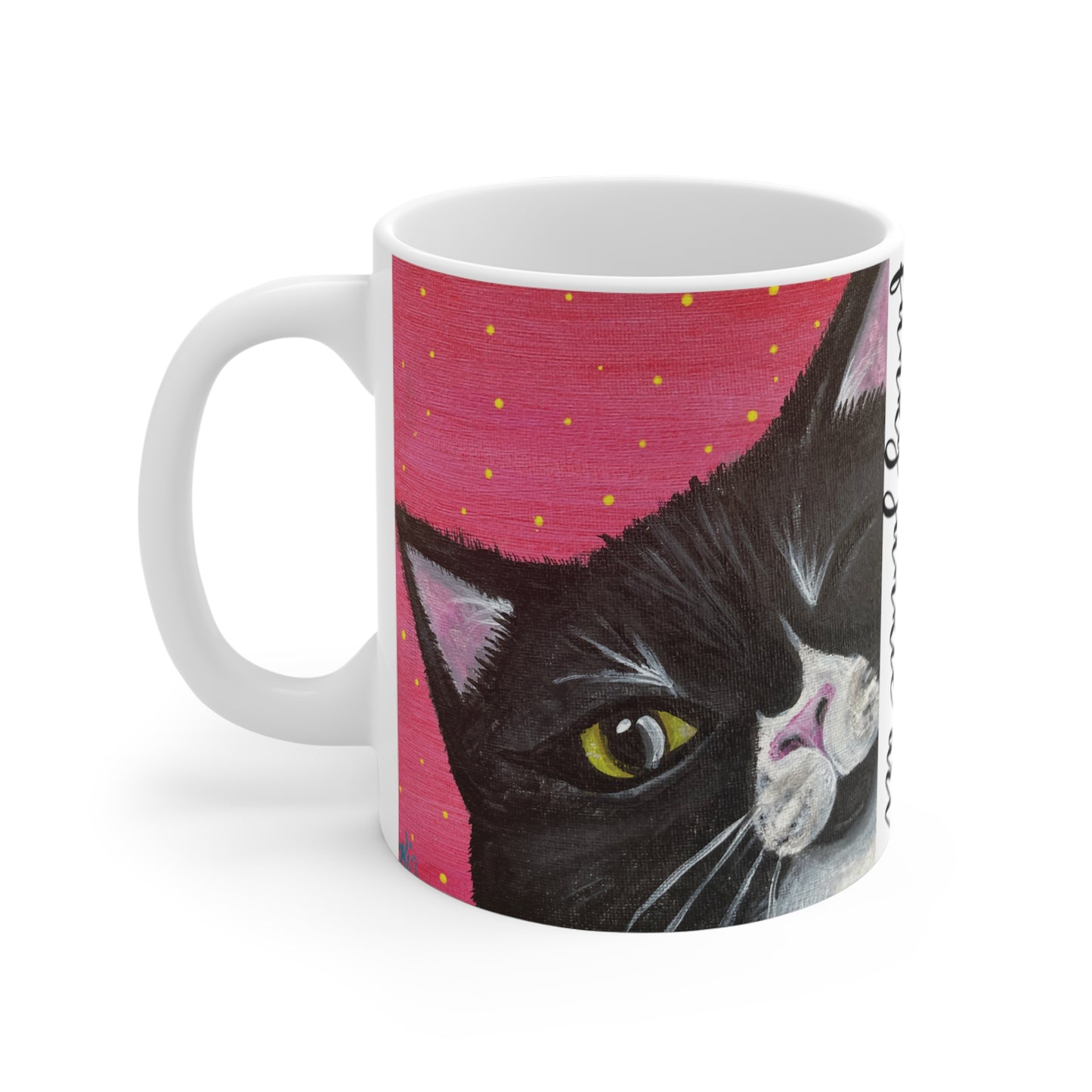 I ❤️ Art & Cats - in mug form